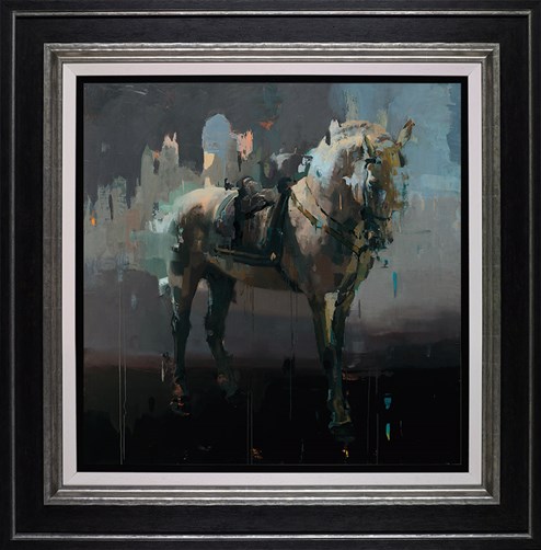 Adagio by Christian Hook - Framed Limited Edition on Canvas